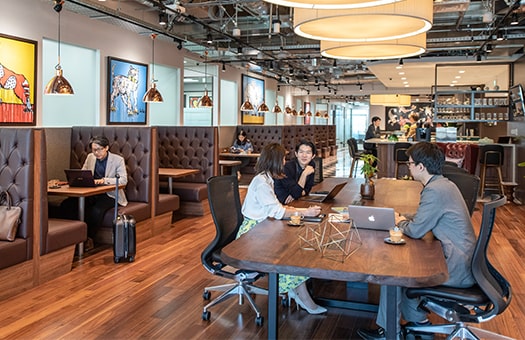 Work in Servcorp's spacious coworking space
