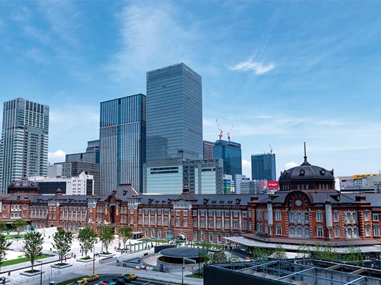 東京駅の一等地住所