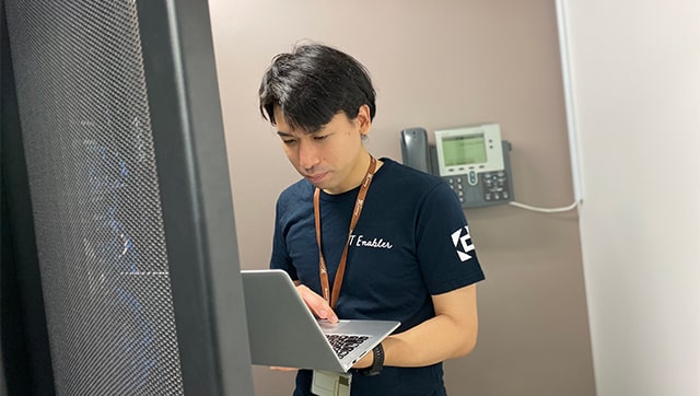 日本のITサポートチーム