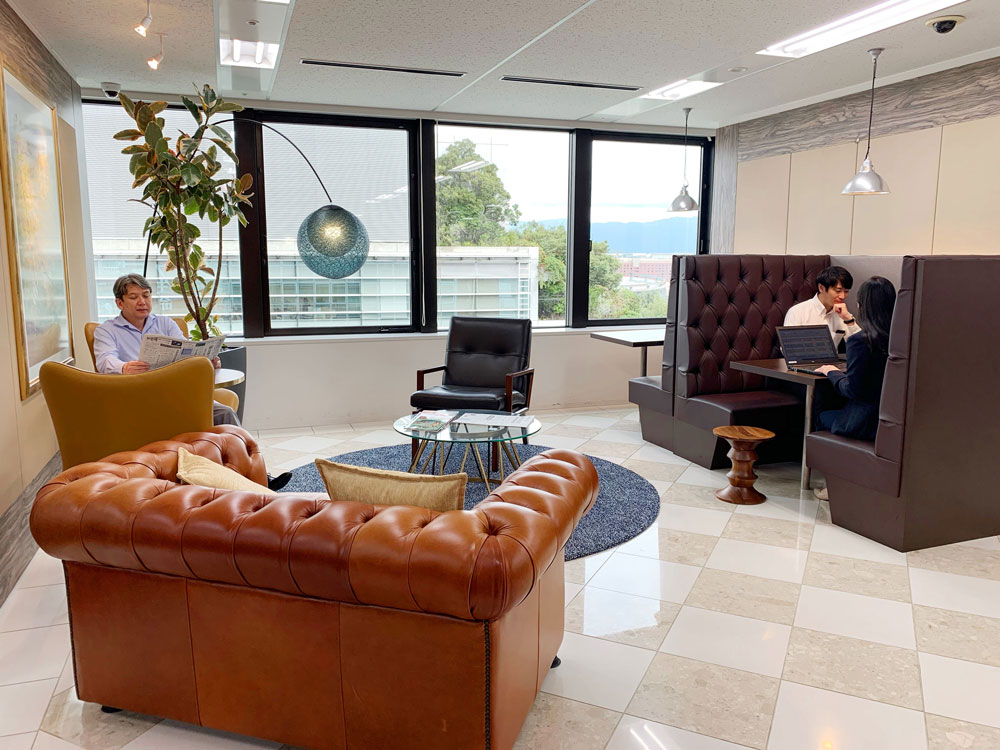 Coworking space in Tenjin, Fukuoka