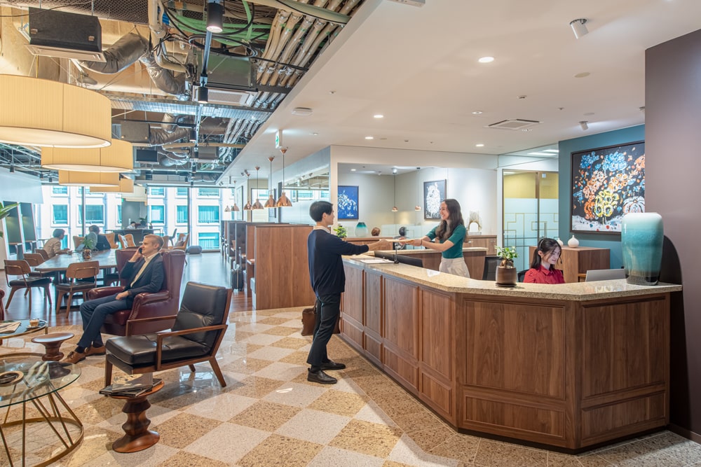 Servcorp reception and secretarial services
