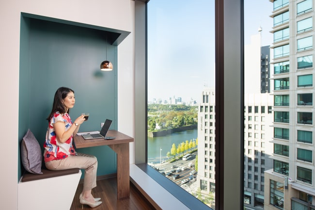 Man working on a computer