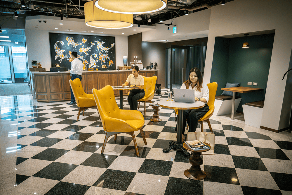 Luxurious coworking space