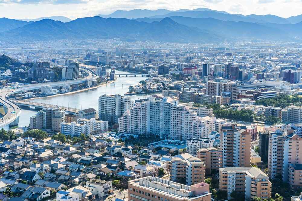 Fukuoka city view