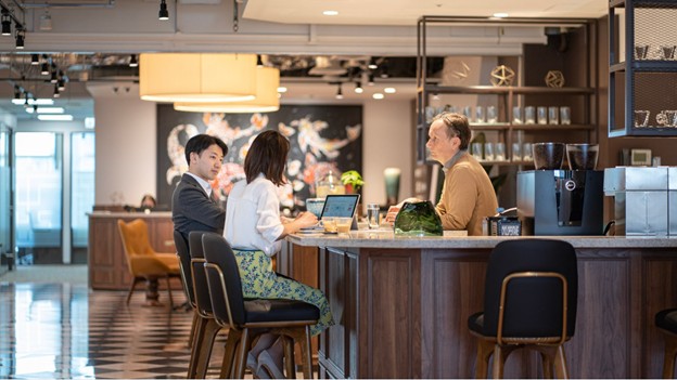 サーブコープのコワーキングスペース