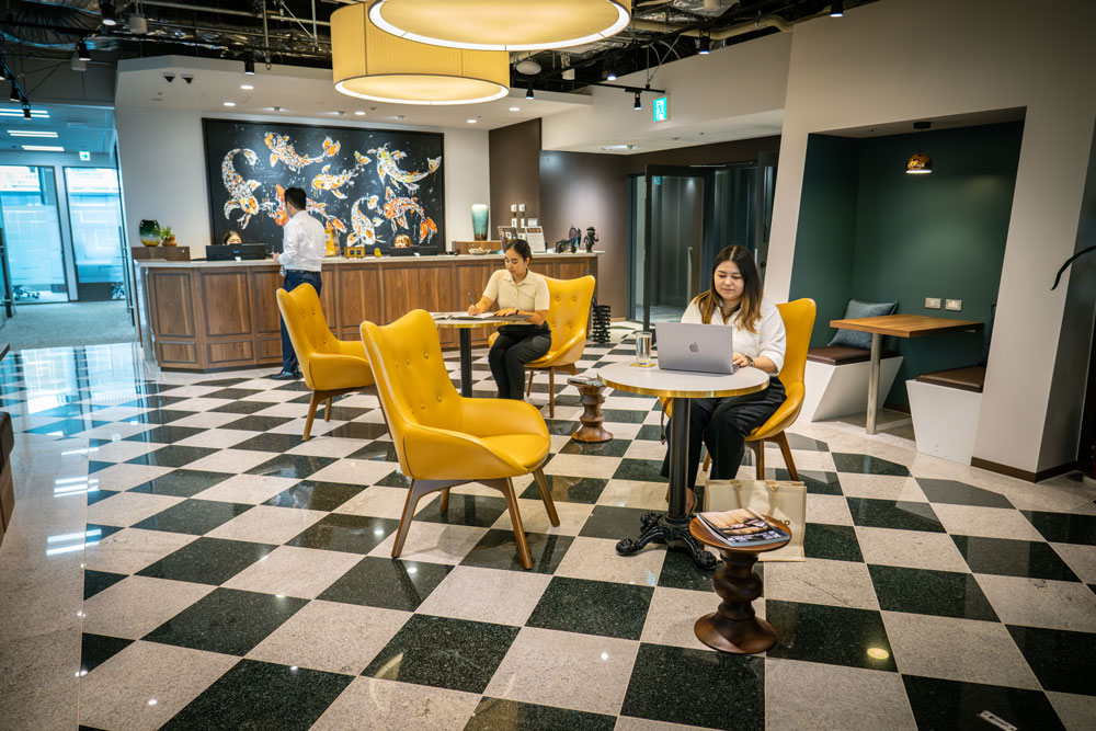 Luxurious coworking space