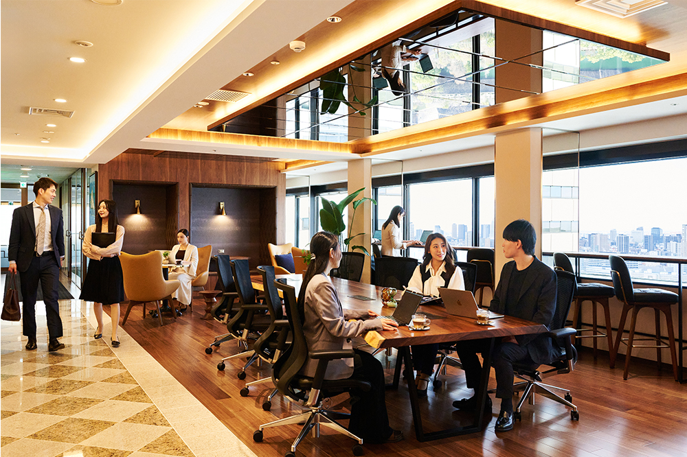 ツイン21 MIDタワー - バーチャルオフィス