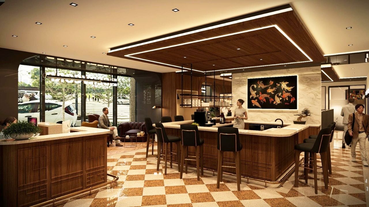 Nijubashi kitchen area