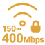 Fast & Secure Wi-Fi icon