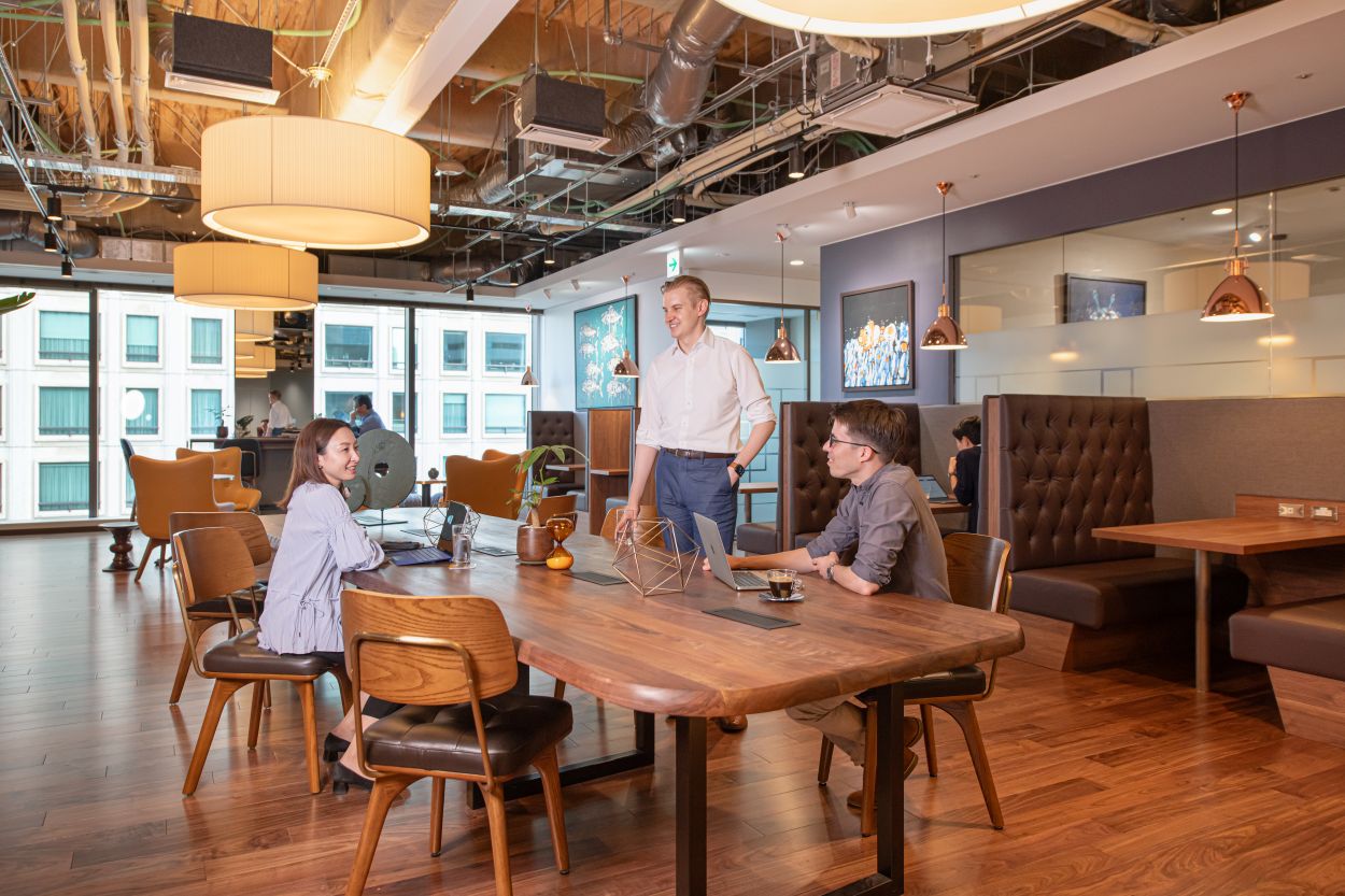 Servcorp coworking space at Toho Hibiya Promenade Building